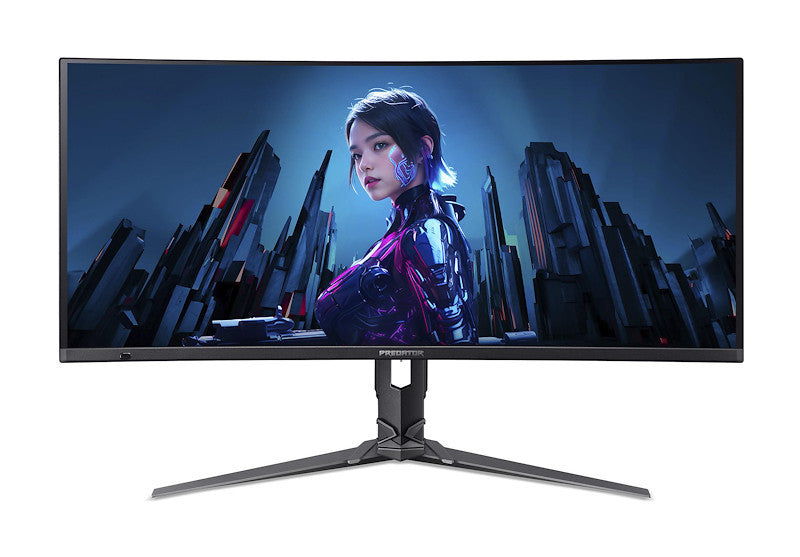 Acer Predator X34X5BMIIPHUZX Monitor Curvo 34" QD-OLED 240Hz UWQHD 0,03ms Multimediale USB-C 2*HDMI/DisplayPort