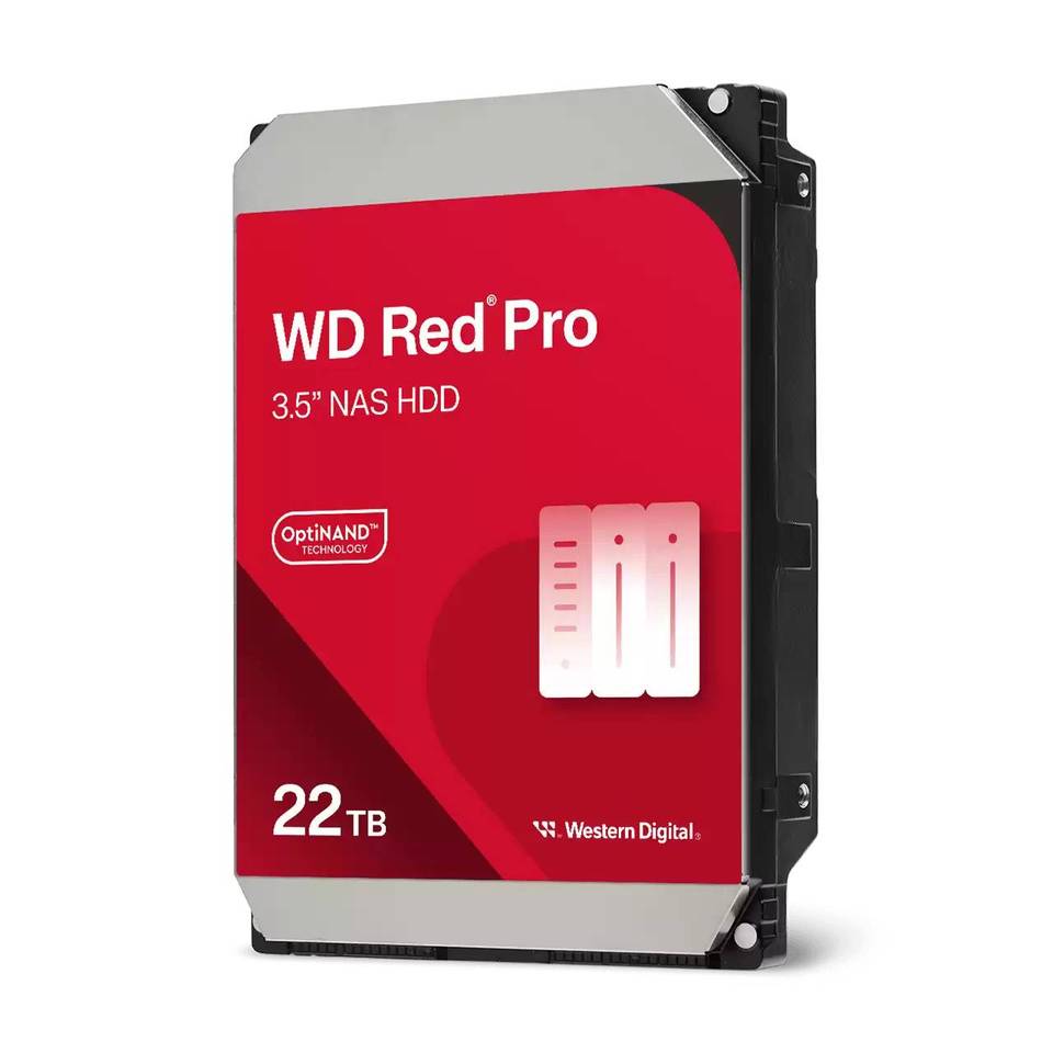 Western Digital HDD 22TB WD Red Pro 512MB 7200RPM SataIII 3.5"