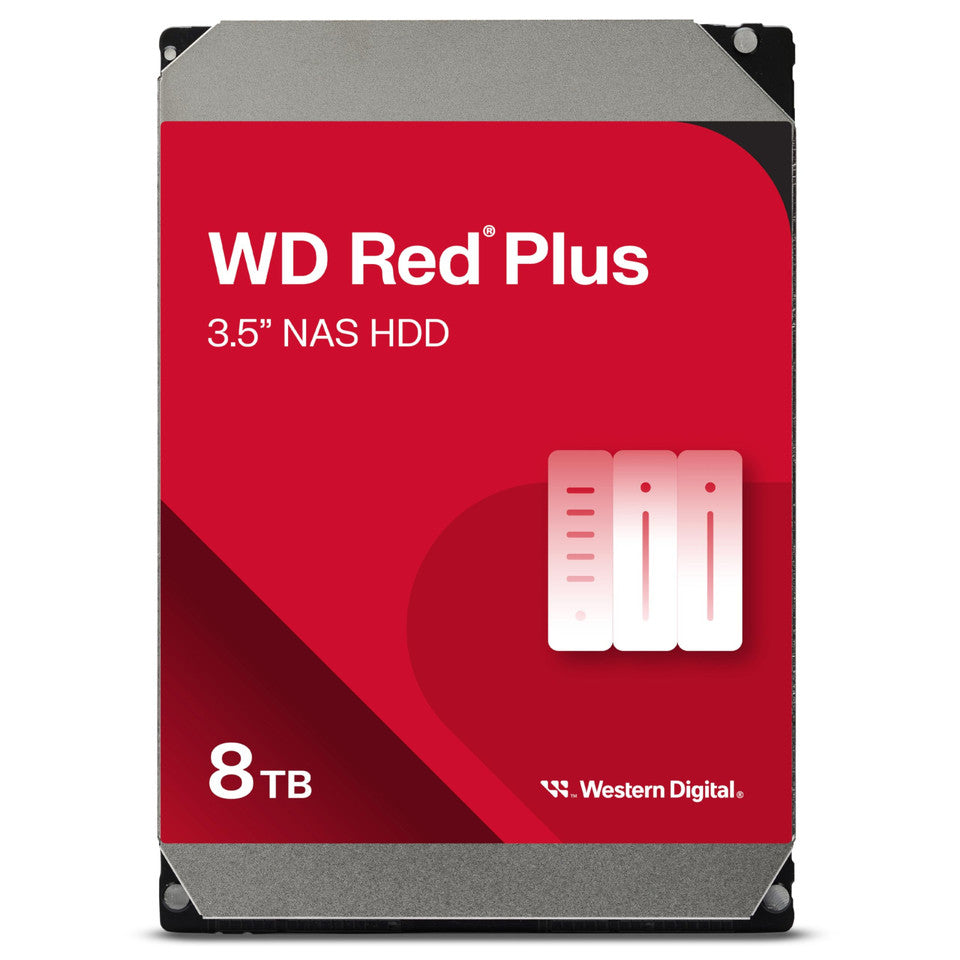 Western Digital HDD 8TB WD Red Plus 256MB 5640RPM SataIII 3.5"