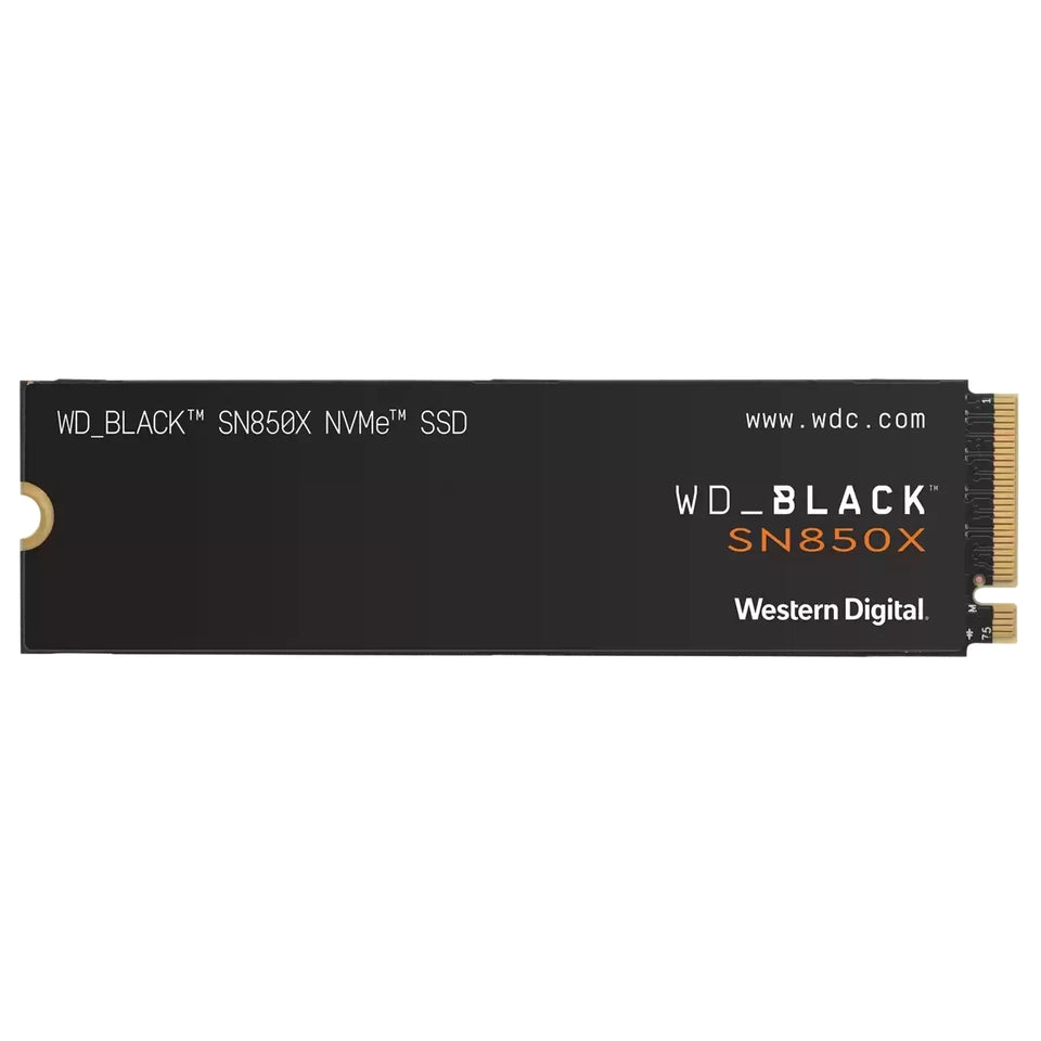 Western Digital WD Black SN850X SSD 2TB M.2 NVMe PCIe 4.0 7300/6600 MB/s