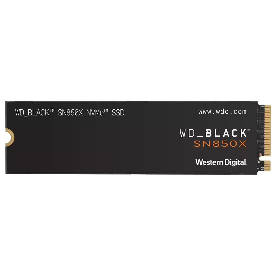 Western Digital Black SN850X SSD 4TB M.2 NVMe PCIe 4.0 7300/6600 MB/s