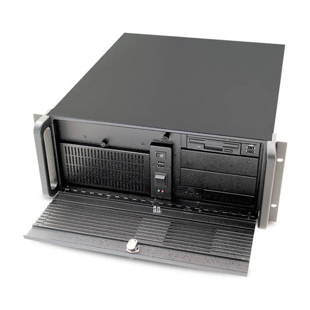 AIC RMC-4S Rack 4U 3*5.25" 1*3.5" No PSU E-ATX Nero - Refurbished