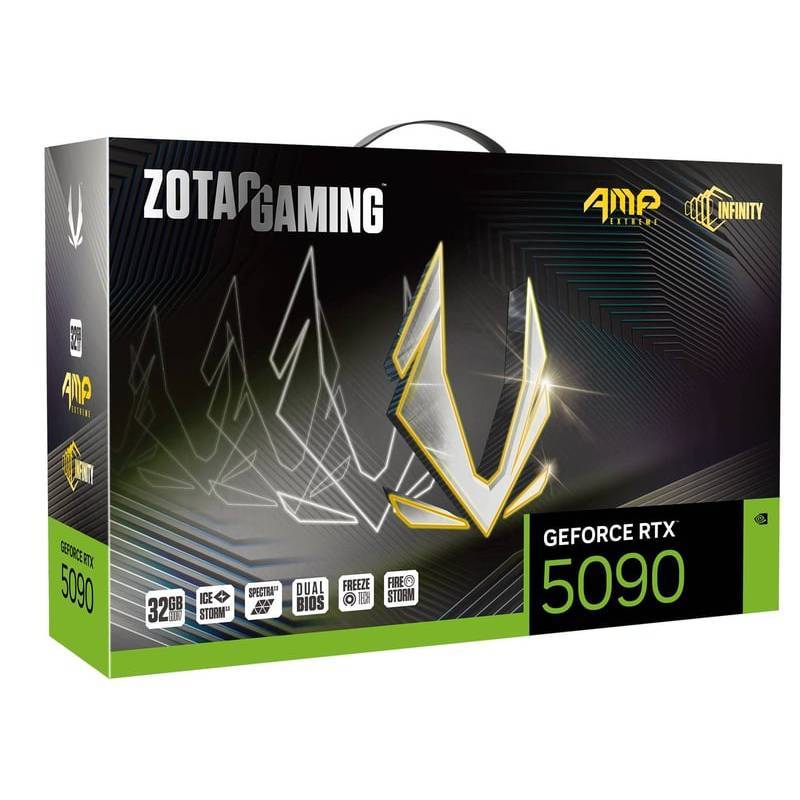 Zotac GeForce RTX 5090 AMP Extreme INFINITY 32GB GDDR7 DLSS4 HDMI/3*DisplayPort PCi Ex 5.0 16x