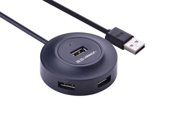 UGREEN HUB USB2.0 - 4 Porte USB2.0- 1m (Black)