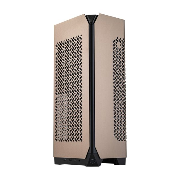 Case Ncore 100 MAX Bronze Edition- PSU 850W ATX3.0 Gold- Liquid Cooler Custom- Mini ITX