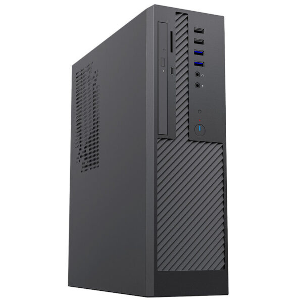Case PILOT Z8 - 8L- SFF- mATX- 300W PSU- Type-C- 2xUSB3- 2xUSB2- DVDRW- Card Reader