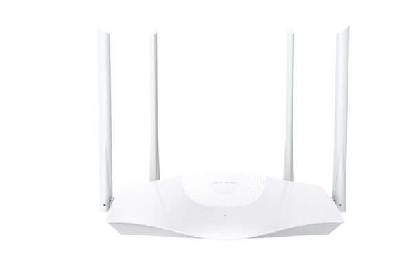 Tenda Router WIFI 6 TX3-IEEE802.11ac/a/n/ax 5GHz-IEEE802.11b/g/n/ax2.4GHz-2.4GHz:574Mbps-5GHz:1201Mbps-GE WAN-3xGE LAN-4x6dBiAnt