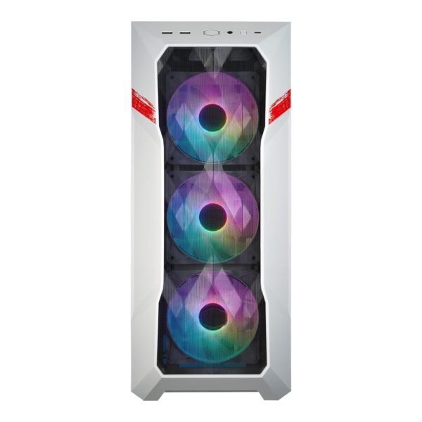 Case TD500Mesh V2 SF6 - U3x2-U3.1type Cx1-CF120 ARGB fanx4- with Ryu Pattern