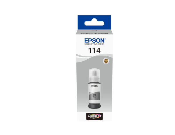 EPSON CART. GRIGIO 114 ECOTANK GREY INK BOTTLE