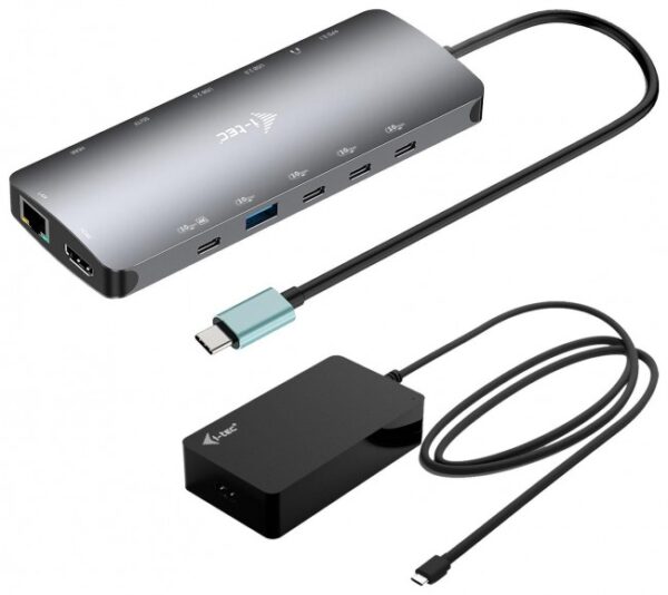 I-TEC DOCKING STATION USB-C NANO 3X LCD 2X HDMI 1X USB-C VIDEO, PD 140W