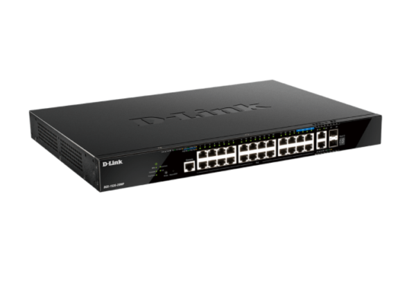 D-LINK SWITCH 28 PORTE DI CUI 20 PORTE GE POE + 4 PORTE 2.5 GE POE + 2 10GE PORTE + 2 SFP+, SMART MANAGED
