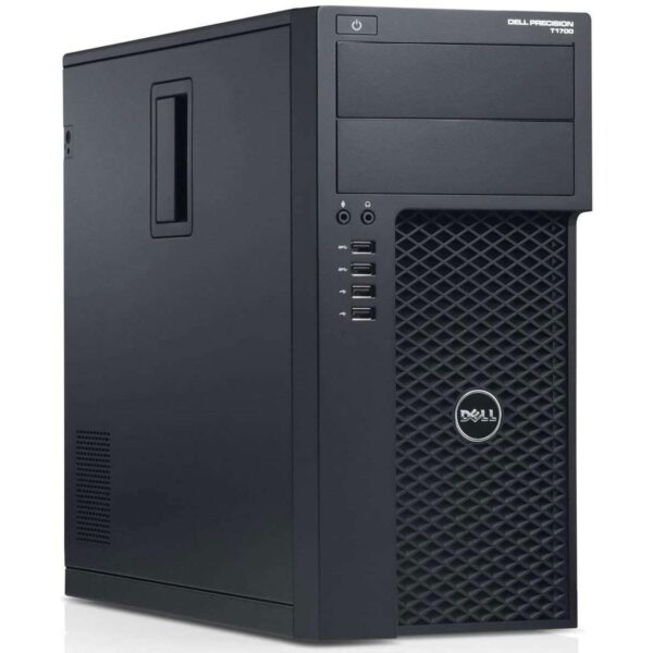 REFURBISED DELL WORKSTATION TOWER T1700 I7-4770 16GB 256GB QUADRO K600 W10P