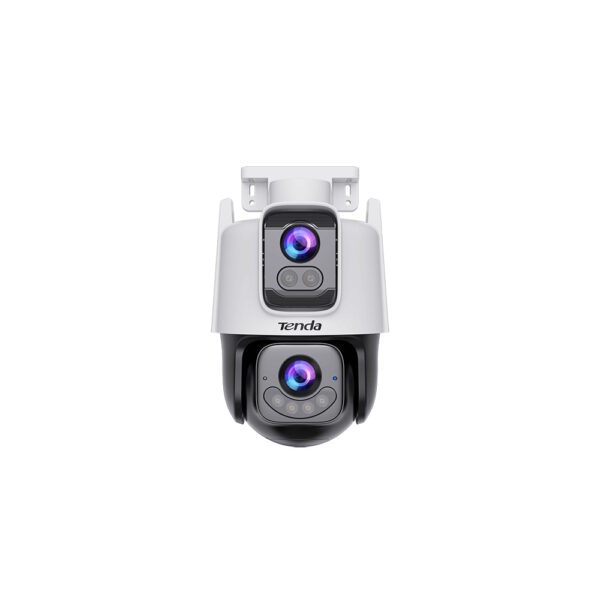 TENDA WI-FI CAMERA 6MP,DUAL-LENS LINKAGE, WI-FI6, OUTDOOR, FULL COLOR, PAN-TILT, WALL MOUNT