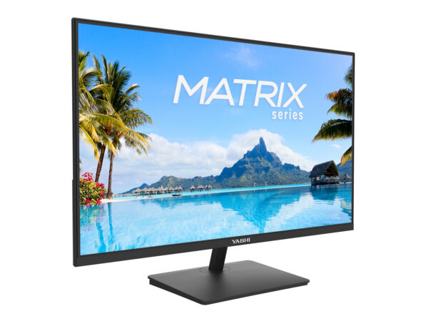 YASHI MONITOR 27 LED IPS 16:9 FHD 2MS 300 CDM, VGA/HDMI, MULTIMEDIALE