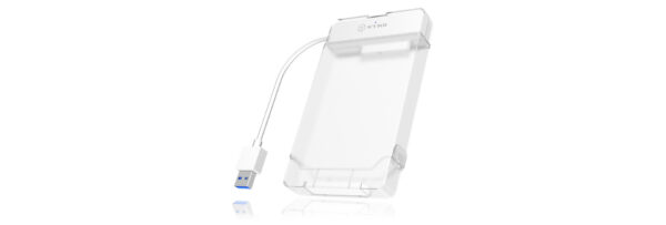 ICY BOX Case Esterno per SSD/HDD 2.5" a 1x USB 3.0- inclusa protezione