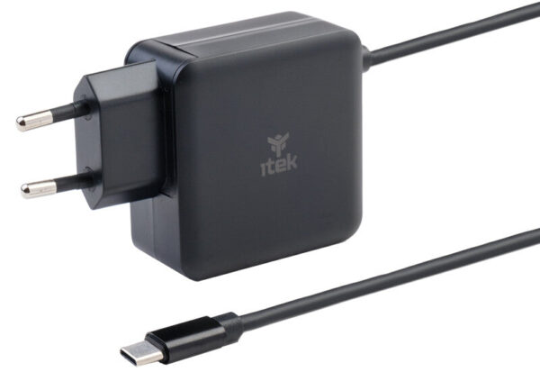 Alimentatore Universale per  Notebook e Dispositivi USB-C- PD - 65W- Tecnologia GaN- Super Slim