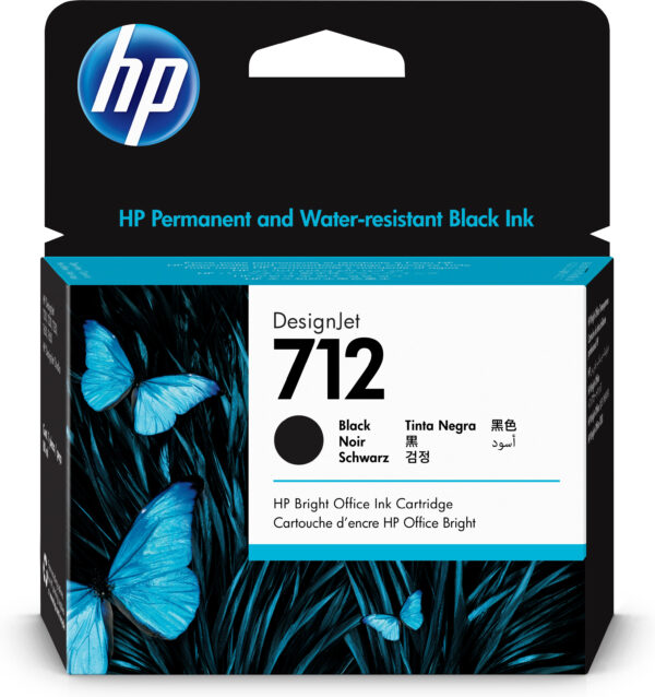 HP CARTUCCIA 712 80ML BLACK