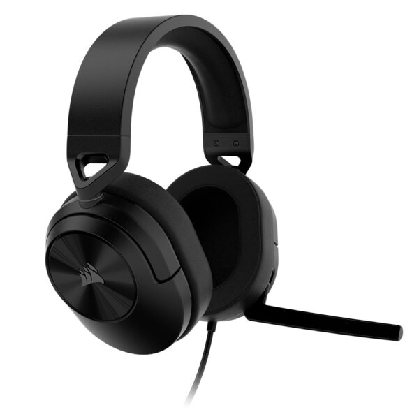 CORSAIR CUFFIE HS55 STEREO, CARBONIO