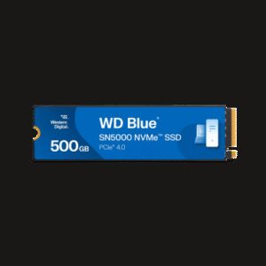 WESTERN DIGITAL SSD BLUE SN5000 500GB WDS500G4B0E NVME M2 PCIe 4x4 5000/400