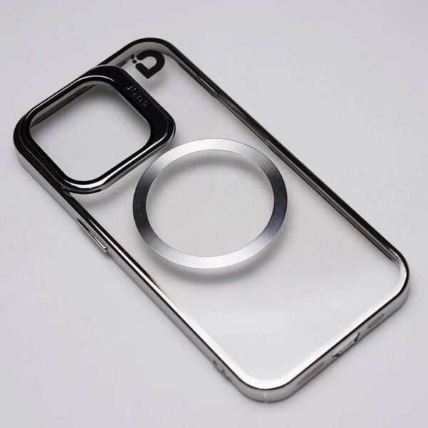 IDUDE COVER TANK MAGSAFE CRYSTAL IPHONE 12 - 12 PRO SILVER
