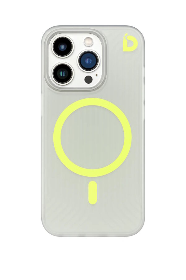 IDUDE COVER TANK MAGSAFE NEON IPHONE 14 PRO MAX GIALLO