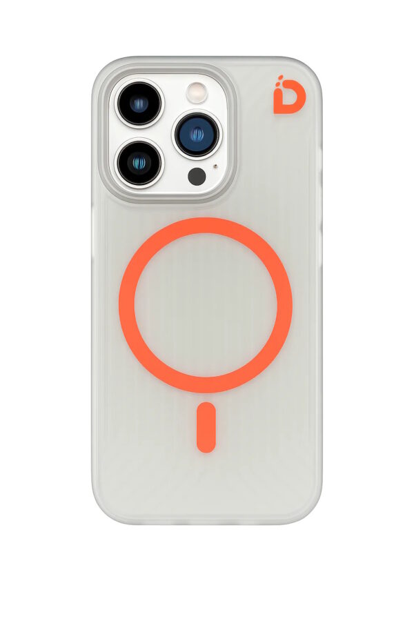 IDUDE COVER TANK MAGSAFE NEON IPHONE 15 PRO ARANCIONE