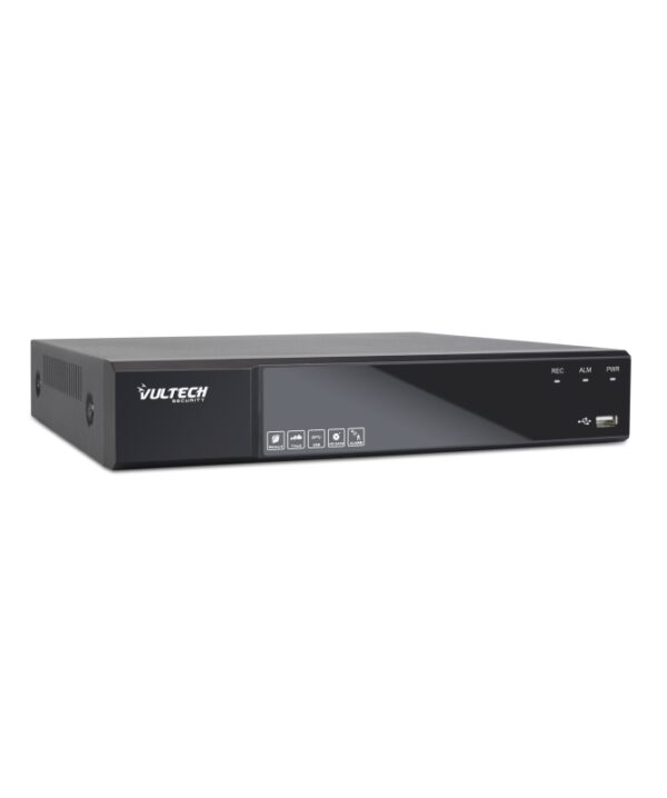 VULTECH SECURITY NVR 8 CANALI  FINO A 8MPX H.265 HDMI P2P CLOUD 1 HD