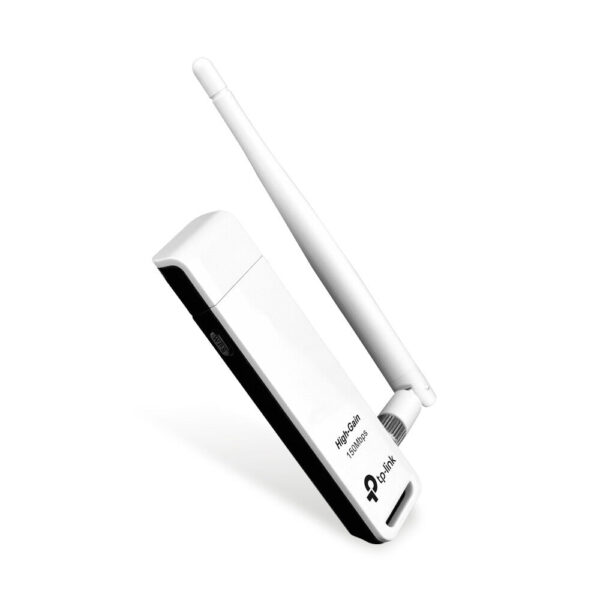 TP-LINK Antenna USB Wi-Fi- 150Mbps- 1T1R-   2.4GHz-802.11b/g/n- USB 2.0-WPS Button-1 detac Antenna